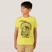 Avalez avalent le T-shirt de base d'enfants de la (Devant entier)