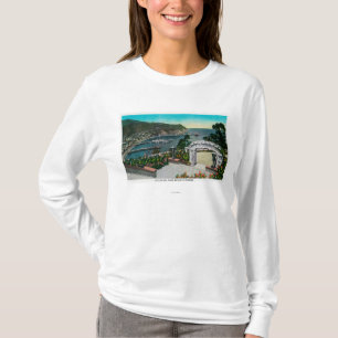 Avalon Bay uit de tuinen van Wrigley T-shirt