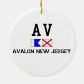 Avalon. Keramisch Ornament (Achterkant)