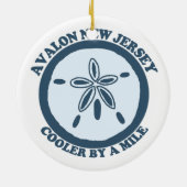 Avalon. Keramisch Ornament (Achterkant)