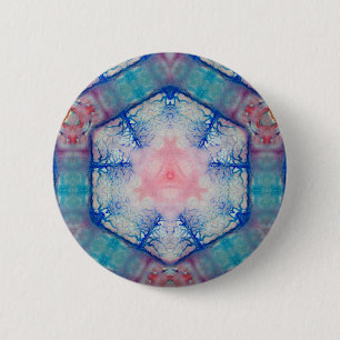 AVALON Lady van het meer, magische reflecties van Ronde Button 5,7 Cm