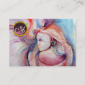 AVALON Magic and Mystery edelsteen monogram zwart Visitekaartje (Achterkant)