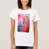 AVALON Magic and Mystery, Roze Blauwe Fantasy T-shirt (Voorkant)
