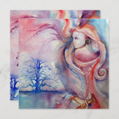 AVALON Magic en Mystery soft roze wit Kaart (Voorkant / Achterkant)