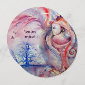 AVALON Magic en Mystery soft roze wit Kaart (Voorkant / Achterkant)