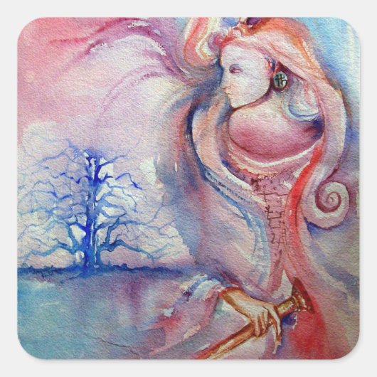 AVALON/Magic en Mystery Vierkante Sticker (Voorkant)