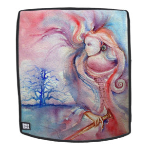 AVALON / Magie en Mysterie, Roze Blauwe Fantasie Rugtassen