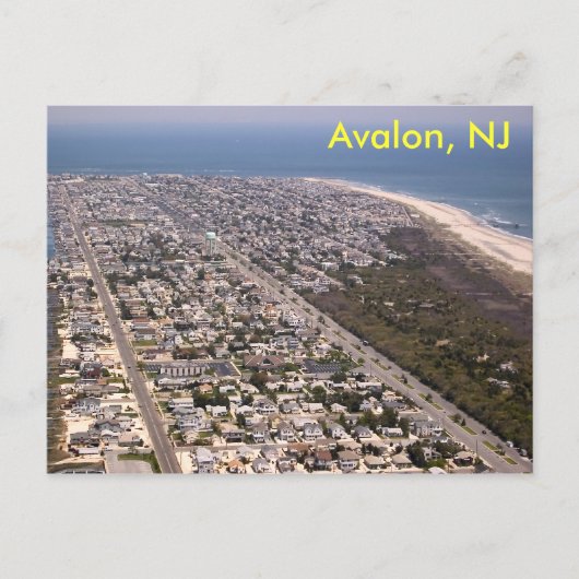 Avalon, NJ Briefkaart (Voorkant)