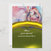 AVALON Pink Blue Yellow Gemstone Fantasy Kaart (Achterkant)