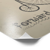 Avancer Avec Confiance Photo Vintage Vélo (Coin)