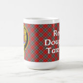 "AVANT" Coeur ailé Rouge Douglas Tartan Mug (Centre)