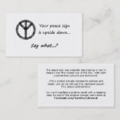 avant de carte de visite professionnelle de visite (Devant / Derrière)