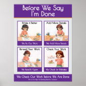 Avant de dire que j'ai terminé Tableau d'ancrage p (Devant)