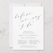 Avant De Dire Que Je Le Fais | Invitation au dîner (Devant)