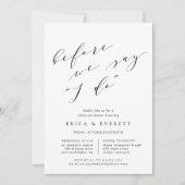 Avant De Dire Que Je Le Fais | Invitation au dîner (Devant)