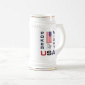 Avant de la tasse W de Stein de bière des (Devant droit)