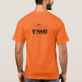 Avant de T-shirt d'ATC d'O'Hare/conception arrière (Dos)