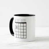 Avant et après café guitare Chord Mug (Devant gauche)