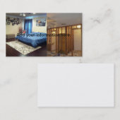 Avant et après le modèle de carte de visite de (Devant / Derrière)