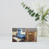 Avant et après le modèle de carte de visite de (Debout devant)