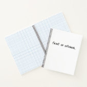 Avant et arrière du Carnet (Intérieur)