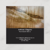 Avant et dos carrés de carte de visite (Devant)