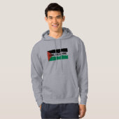 AVANT ET DOS DE SWEAT SHIRT LIBRES DE LA PALESTINE (Devant entier)
