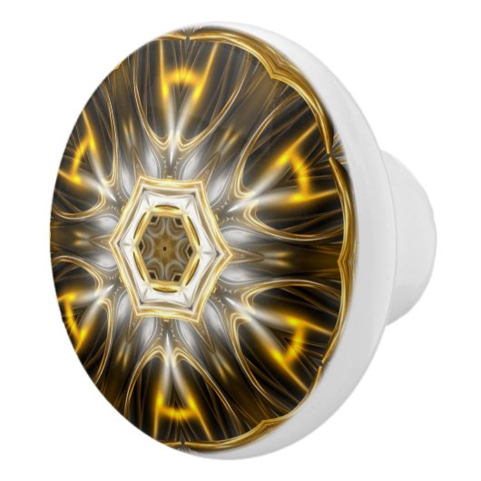 Avant - garde ~ Design 004 ~ Out of the Crucible ~ Keramische Knop (Rechts)