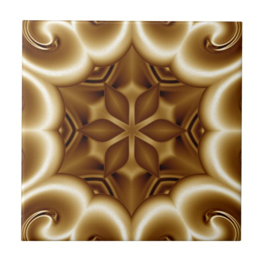 Avant-Garde ~ Gold ~ Pensed Gold 03 A ~ Tegeltje (Voorkant)