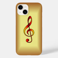 Avant Garde, Red, Gold G cleart op Gold Background