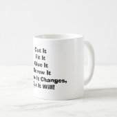 Avant qu'il change la tasse (Devant droit)