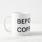 AVANT TASSE DE CAFÉ (Gauche)