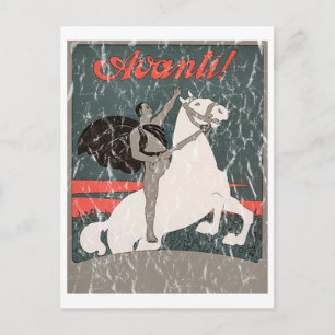 Avanti - in nood briefkaart