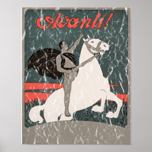 Avanti - in nood poster
