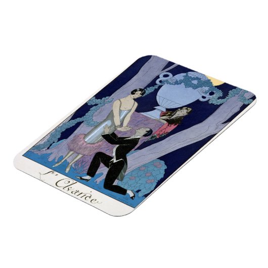 Avarice, 1924 (pochoir print) magneet (Linkerzijde)