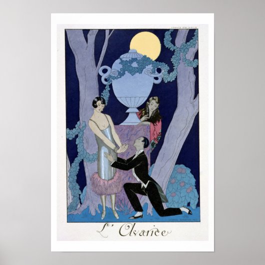 Avarice, 1924 (pochoir print) poster (Voorkant)