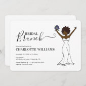 Avatar Bridal Brunch | Curly Hair Kaart (Voorkant / Achterkant)