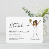  Avatar Bruids Brunch | lang haar Kaart (Staand voorkant)