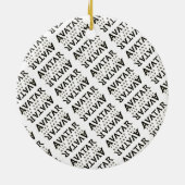 Avatar: Fire and Ash Keramisch Ornament (Achterkant)