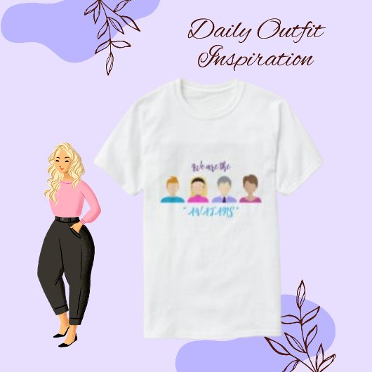 Avatar Icon Klant Pop Art Mannen T-shirt