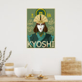 Avatar Kyoshi Poster (Keuken)