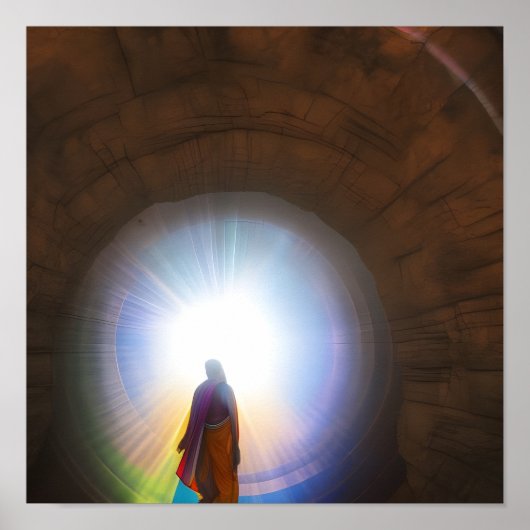 Avatar loopt door de poort poster (Voorkant)