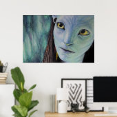Avatar Neytiri Poster (Thuiskantoor)