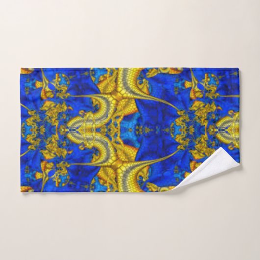 Avatar Sapphire Blue Serpentine (Serviette à main)