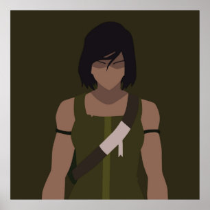 Avatar The Legend of Korra minimalist Poster