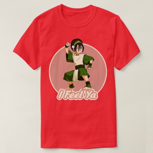 Avatar Toph Ik voel Ya T-shirt (Design voorkant)