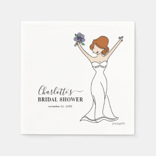  Avatar-Vrijgezellenfeest   Haar omhoog Servet