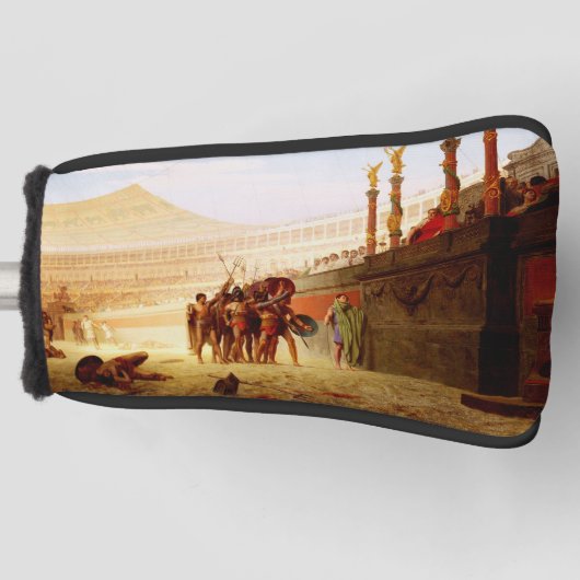 Ave Caesar van Jean-Leon Gerome Golfheadcover (Voorkant)