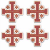 Ave Christus Rex Sticker (Voorkant)