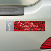 Ave Maria Bumpersticker (Op auto)
